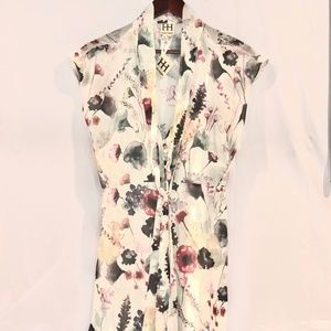 Vintage Floral Shift Dress